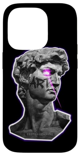 Statue von David Art Indigo Hülle für iPhone 14 Pro Statue von David Art Indigo Hülle für iPhone 14 Pro von Esoteric Empyre
