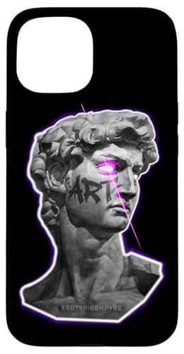 Statue von David Art Indigo Hülle für iPhone 15 Statue von David Art Indigo Hülle für iPhone 15 von Esoteric Empyre