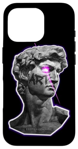Statue von David Art Indigo Hülle für iPhone 16 Pro Statue von David Art Indigo Hülle für iPhone 16 Pro von Esoteric Empyre