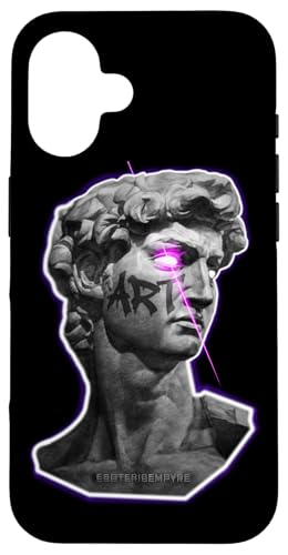 Statue von David Art Indigo Hülle für iPhone 16 Statue von David Art Indigo Hülle für iPhone 16 von Esoteric Empyre