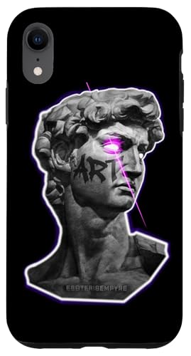 Statue von David Art Indigo Hülle für iPhone XR Statue von David Art Indigo Hülle für iPhone XR von Esoteric Empyre