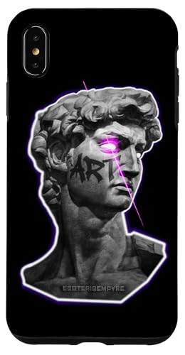 Statue von David Art Indigo Hülle für iPhone XS Max Statue von David Art Indigo Hülle für iPhone XS Max von Esoteric Empyre