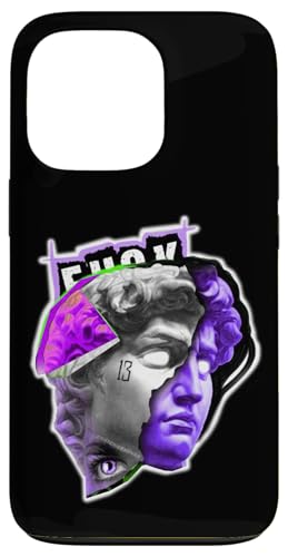 Statue von David Indigo, Pop-Art-Retro-Tattoo Hülle für iPhone 13 Pro Statue von David Indigo, Pop-Art-Retro-Tattoo Hülle für iPhone 13 Pro von Esoteric Empyre