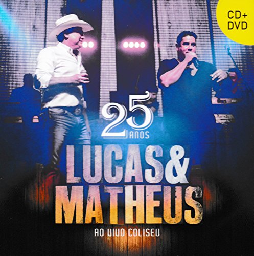 Lucas & Matheus - 25 Anos - Ao Vivo No Coliseu [CD+DVD] 2017 von Espacial