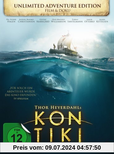 Kon-Tiki (Unlimited Adventure Edition, Film & Doku, 2 Discs) [Special Edition] von Espen Sandberg