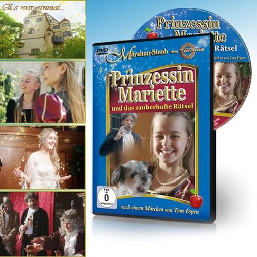 Prinzessin Mariette (DVD): und das zauberhafte Rätsel – Realfilm – ein Märchen von Tom Espen von Espenlaubverlag