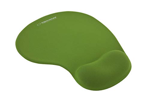Esperanza EA137G Green Maus Pad – Maus Pads (Green, Monotonie, Gel, Universal) von Esperanza