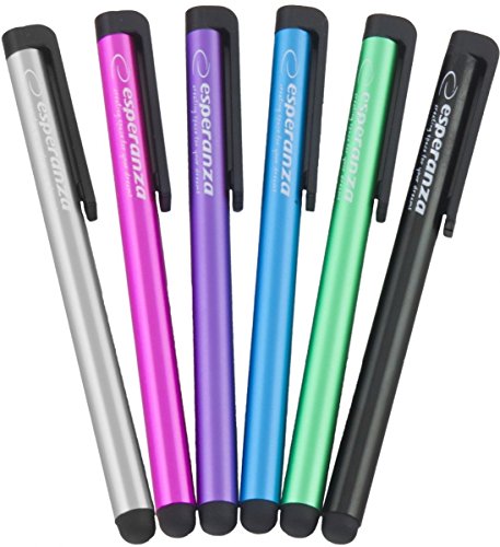 Esperanza EA140 Eingabestift Mehrfarbig - Eingabestifte (Handy/Smartphone, Universal, Mehrfarbig, 105 mm, 7 mm) - 1 Stück von Esperanza