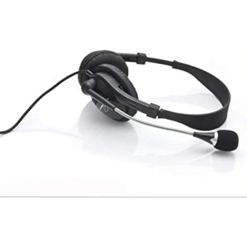 Esperanza EH115 Binaural Haarband Schwarz Kopfhörer – Kopfhörer (PC/Spiele, binaural, Haarband, Schwarz, kabelgebunden, 2 m) von Esperanza