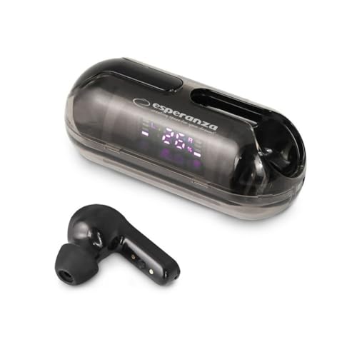 Esperanza EH239K In-Ear-Bluetooth-Kopfhörer, Schwarz von Esperanza