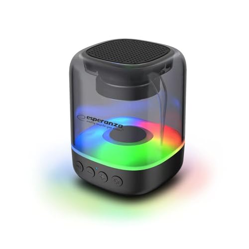 Esperanza Tragbarer Bluetooth-Lautsprecher EP154 Schwarz Esperanza Tragbarer Bluetooth-Lautsprecher EP154 Schwarz von Esperanza