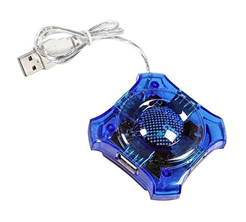 Esperanza ea150b USB 2.0 blau – Schnittstelle Hubs (USB 2.0, USB 2.0, USB, blau) von Esperanza