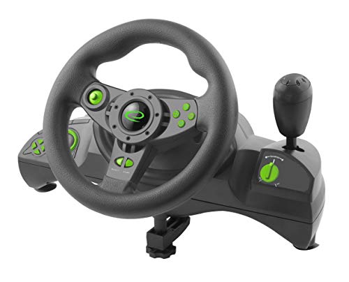 Racing Wheel Lenkrad USB PC/PS3 NITRO Computer Gaming Gamer Zocker EGW102 - DPD von Esperanza