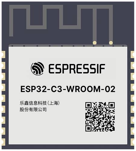 Espressif ESP32-C3WROOM-02-N4 Entwicklungsboard von Espressif