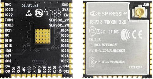 Espressif ESP32-WROOM-32U Funkmodul 1St. von Espressif