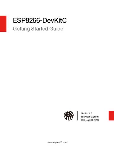 Espressif ESP8266-DEVKITC-02D-F Entwicklungsboard von Espressif