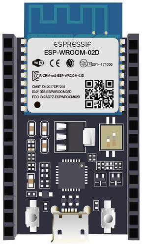 Espressif ESP8266-DEVKITC-02D-F Entwicklungsboard von Espressif