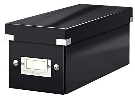 LEITZ CD-/DVD-Box Click & Store - schwarz von LEITZ
