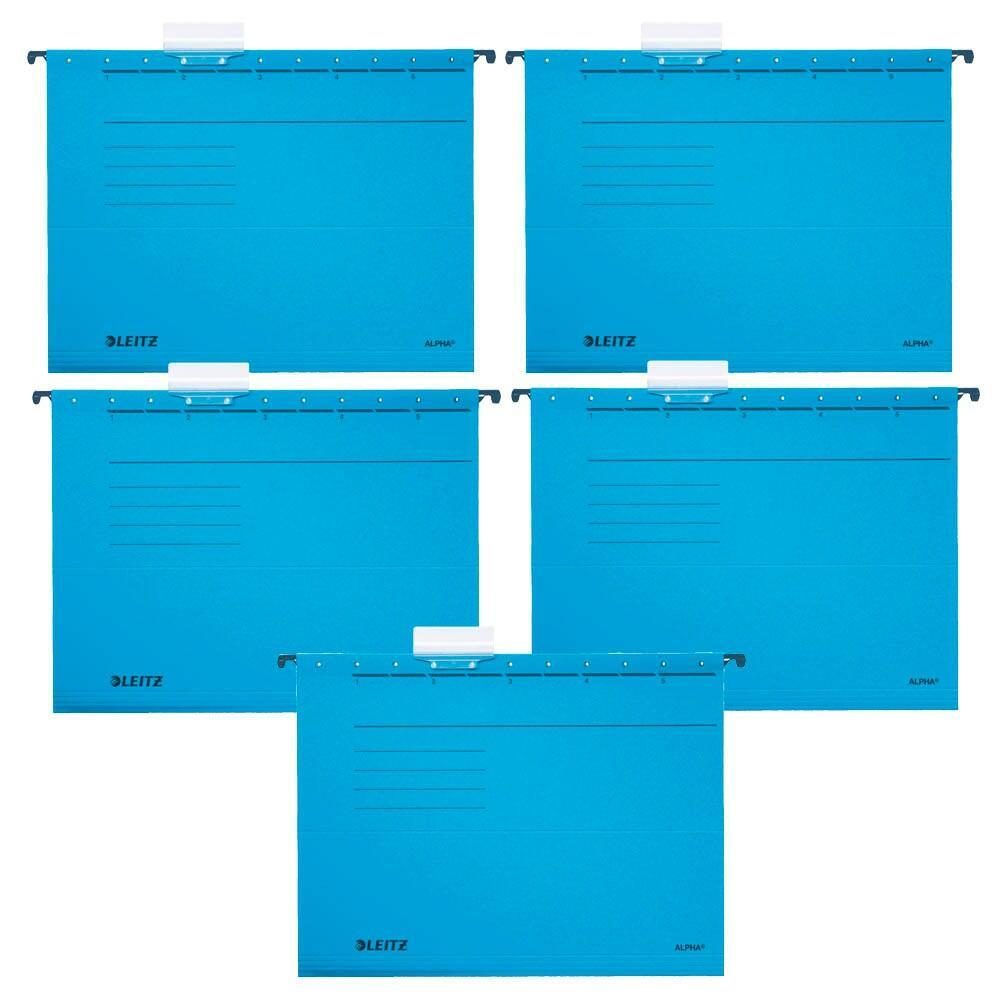 LEITZ Hängemappe ALPHA 1985 blau - 5 Stück LEITZ Hängemappe ALPHA 1985 blau - 5 Stück von Esselte-Leitz