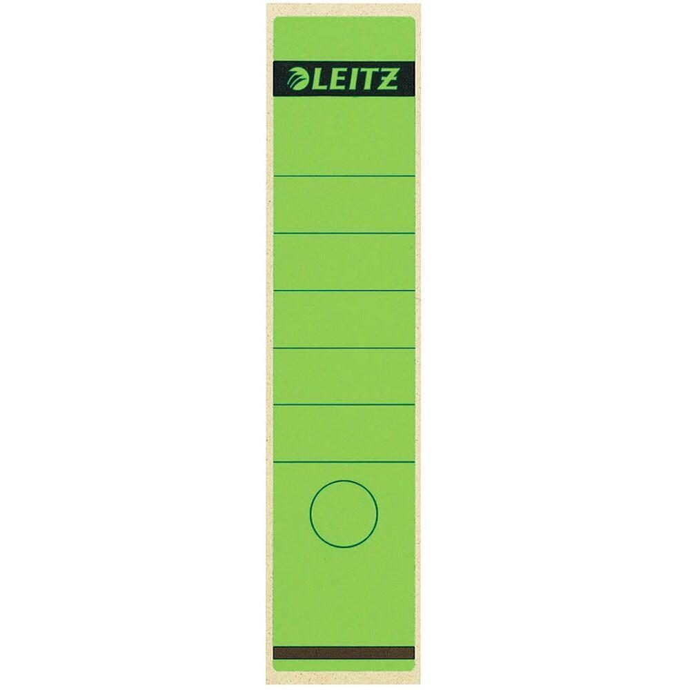 LEITZ Ordneretiketten 1640 grün für 8,0 cm Rückenbreite - 10 Stück LEITZ Ordneretiketten 1640 grün für 8,0 cm Rückenbreite - 10 Stück von LEITZ