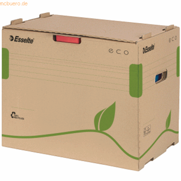 10 x Esselte Archiv-Container ECO für Ordner Karton naturbraun 10 x Esselte Archiv-Container ECO für Ordner Karton naturbraun von Esselte