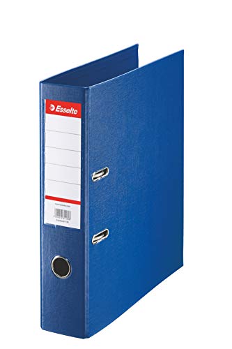 Esselte 320210 Plastik-Ordner Standard, DIN A4, 75 mm, Blau von Esselte