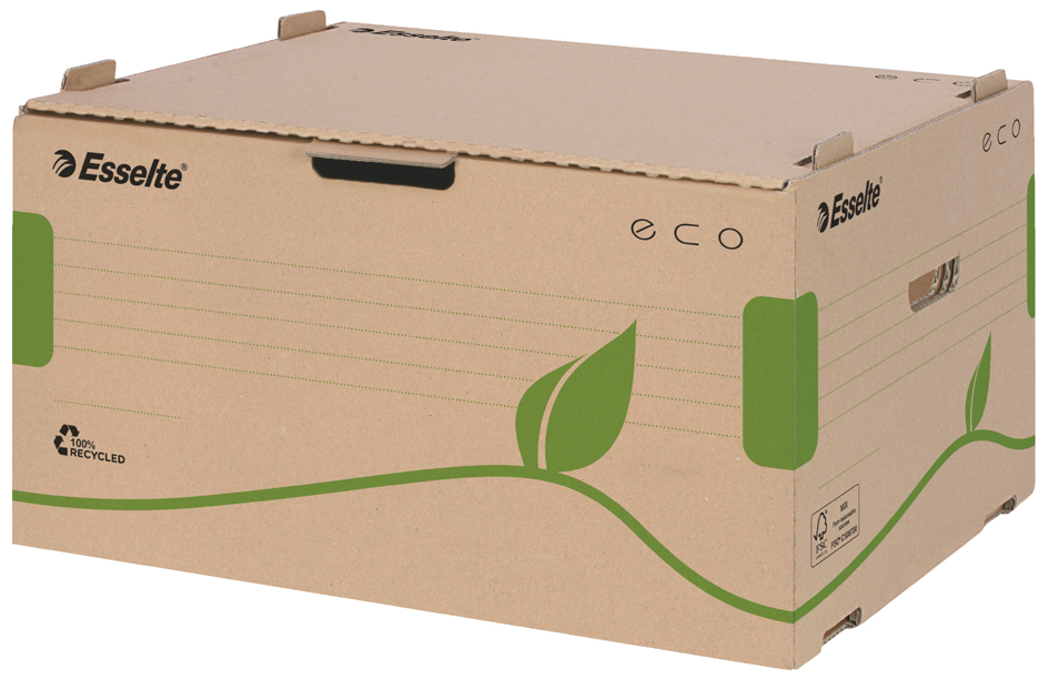 Esselte Archiv-Container ECO für Schachteln, braun von Esselte