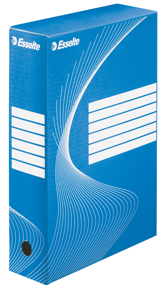 Esselte Archiv-Schachtel VIVIDA, DIN A4, blau, (B)100 mm von Esselte