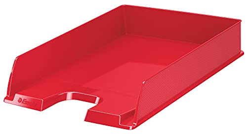 Esselte Briefkorb, A4, 10er Pack, Rot, VIVIDA, Europost, 623607 von Esselte