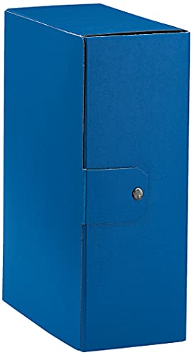 Esselte C32 EUROBOX Projektmappe, 25 x 35 cm, Rücken 12 cm, blau, 1er-Pack von Esselte