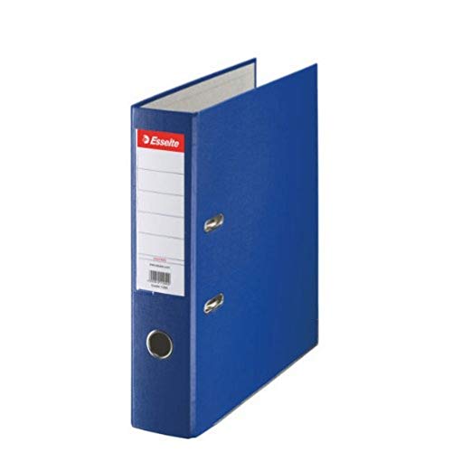 Esselte DIN A4 Ordner, Blau, 75 mm Rückenbreite, Kunststoff, 11255 Esselte DIN A4 Ordner, Blau, 75 mm Rückenbreite, Kunststoff, 11255 von Esselte