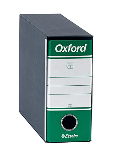 Esselte Ordner OXFORD mit Hebelmechanik und mit Handy Dorso 8 cm grün von Esselte