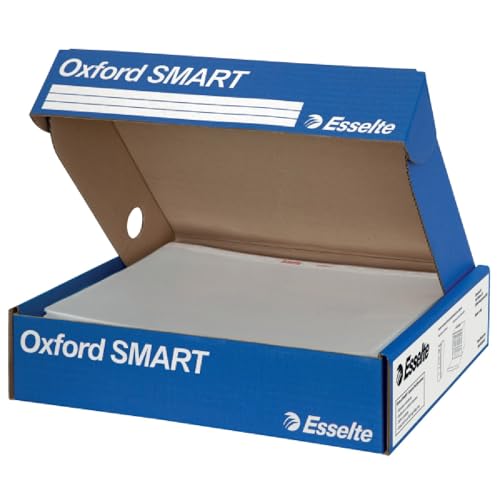 Esselte Oxford Smart – Tabelle Protectors (210 x 297 mm (A4), Polypropylen) von Esselte