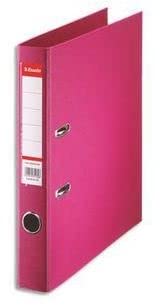 Esselte Plastik 10 Ordner Standard, DIN A4, 75 mm, pink (fuchsia) von Esselte