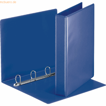 Esselte Präsentationsringbuch A4 4 Ringe 30mm blau von Esselte