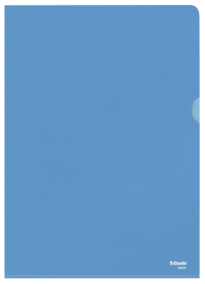 Esselte Sichthüllen Standard, DIN A4, PP, blau, 0,12 mm von Esselte