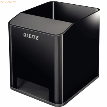 Esselte Sound Stifteköcher Wow PS Duo Colour schwarz von Esselte