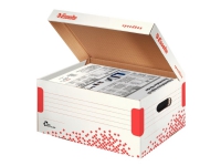 Esselte Speedbox, Rot, Weiß, A4, 290 g, 252 x 355 x 193 mm von Esselte
