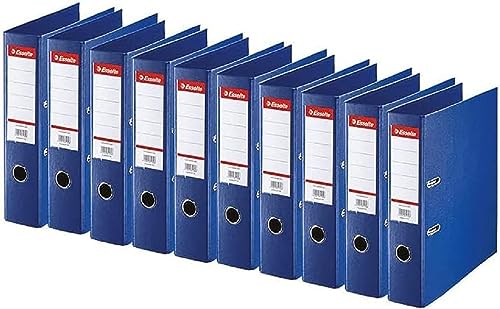 Esselte Standard, 10 x Aktenordner, 75 mm Rücken, A4, PP, 320210 von Esselte