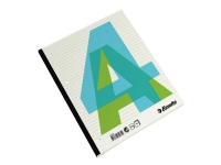 Esselte Student Pad A4, Blau, Grün, Weiß, A4, 70 Blätter, 70 g/m², Liniertes Papier von Esselte