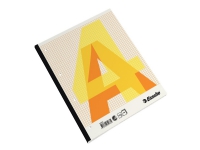 Esselte Student Pad A4, Orange, Weiß, Gelb, A4, 70 Blätter, 70 g/m², Kariertes Papier von Esselte