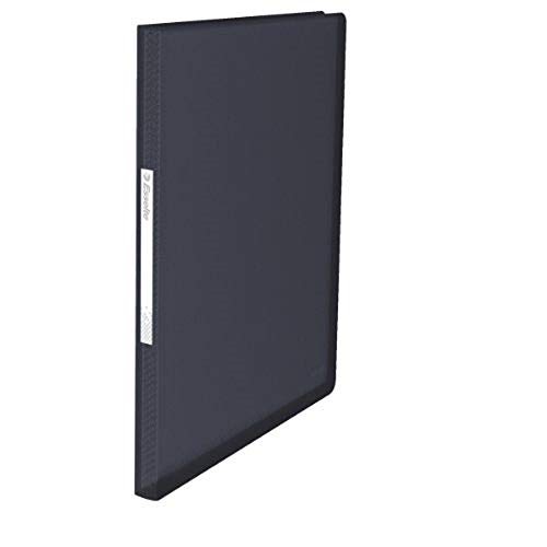 Esselte Vivida Soft polypropane 60 Taschen Doppelseiten, Schwarz von Esselte