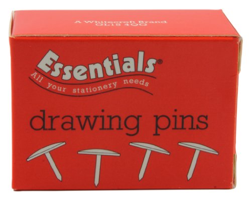 whitecroft esse 34241 - Value Drawing Pin 11mm Brassed 34241 (Box 100) - (PK10) von Essential Phytosterolins