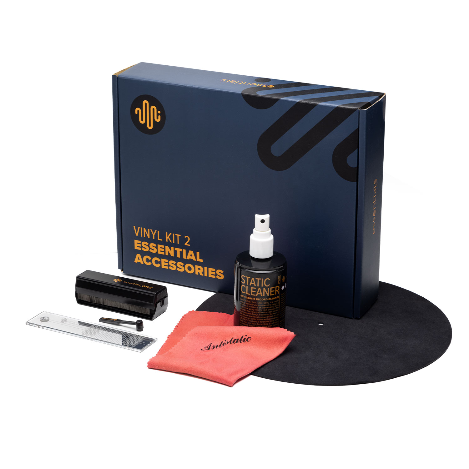 Essentials Vinyl Kit 2 Plattenspieler-Pflege von Essentials