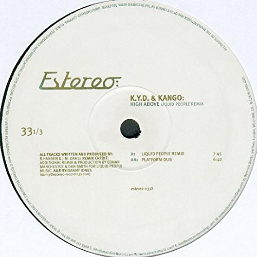 High Above [Vinyl Single] von Estereo