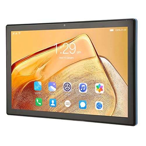 10-Zoll-Tablet, Anruftablett, HD-IPS-Display, 6 GB RAM 256 GB ROM, Unterstützung von Bis zu 128 GB Speichererweiterung, Octa-Core-CPU-Prozessor, Android 11, 32 MP-Kamera, 4 G WIFI Typ C GPS(Blau) von Estink