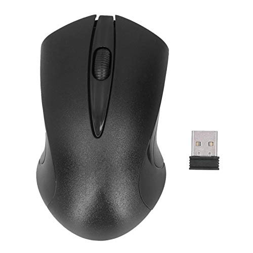 Drahtlose Maus, 2,4-G-USB-Maus, allgemeine Büromaus, automatische Schlaffunktion, Unterstützung von Windows 2000 / XP (64) / Vista/Windows 7, geeignet für Desktop- und Notebook-Computer von Estink