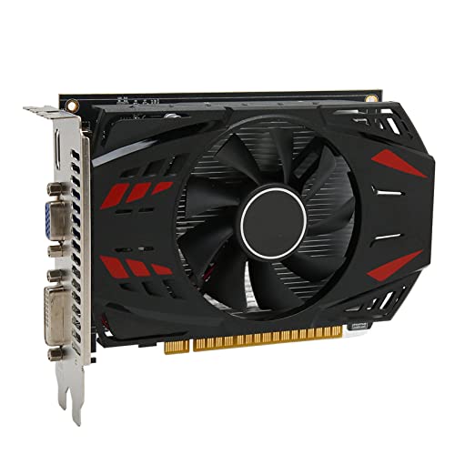 Estink 2GB GDDR3 PC Grafikkarte, Gaming Grafikkarte, Pcie 1,1 X16 700mhz Clock, 500MHz, Unterstützung VGA, HD Multimedia-Schnitts Telle, DVI-Schnitts Telle für Dual Cooling Fan von Estink