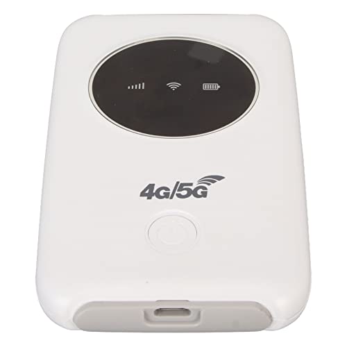 Estink 4G LTE USB-WLAN-Modem, Mobile Internetgeräte mit SIM-Kartensteckplatz, 300 Mbit/s Hochgeschwindigkeit, Tragbarer Reise-Hotspot-WLAN-Router, Integrierter 3200 MAh von Estink