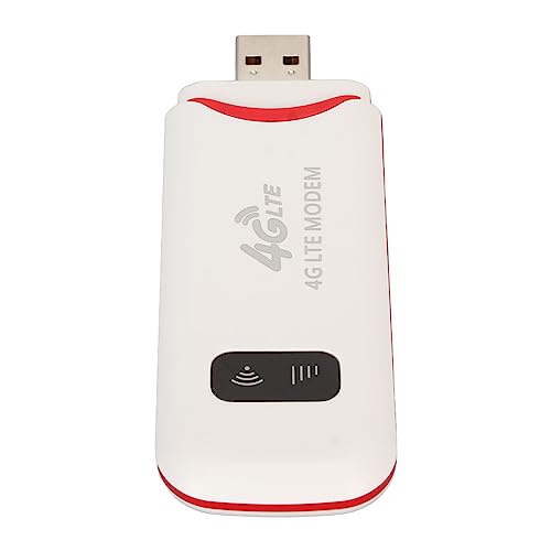 Estink 4G LTE USB-WLAN-Modem, Tragbarer 4G-Router mit SIM-Kartensteckplatz, Hochgeschwindigkeit 300 Mbit/s, Tragbarer Reise-Hotspot-Router, Entsperrter 4G-Dongle, Bis zu 10 Benutzer von Estink